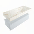 corian waschtisch set alan dlux 110 cm braun marmor frappe ADX110cla1lR0fra