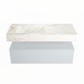 corian waschtisch set alan dlux 110 cm braun marmor frappe ADX110cla1ll1fra