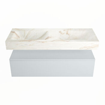 corian waschtisch set alan dlux 120 cm braun marmor frappe ADX120cla1lD0fra
