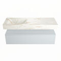 corian waschtisch set alan dlux 130 cm braun marmor frappe ADX130cla1ll1fra