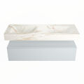 corian waschtisch set alan dlux 130 cm braun marmor frappe ADX130cla1lD2fra