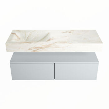 corian waschtisch set alan dlux 120 cm braun marmor frappe ADX120cla2ll0fra