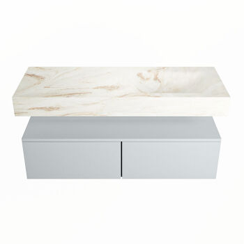 corian waschtisch set alan dlux 120 cm braun marmor frappe ADX120cla2lR0fra