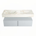 corian waschtisch set alan dlux 120 cm braun marmor frappe ADX120cla2lD2fra
