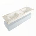 corian waschtisch set alan dlux 150 cm braun marmor frappe ADX150cla2lD0fra