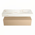 corian waschtisch set alan dlux 120 cm braun marmor frappe ADX120oro1lR0fra