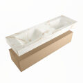 corian waschtisch set alan dlux 150 cm braun marmor frappe ADX150oro1lD0fra