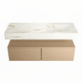 corian waschtisch set alan dlux 120 cm braun marmor frappe ADX120oro2lR0fra