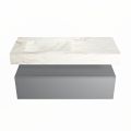 corian waschtisch set alan dlux 110 cm braun marmor frappe ADX110Pla1ll0fra
