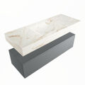 corian waschtisch set alan dlux 120 cm braun marmor frappe ADX120Pla1lM1fra