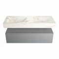 corian waschtisch set alan dlux 120 cm braun marmor frappe ADX120Pla1lD2fra