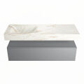 corian waschtisch set alan dlux 130 cm braun marmor frappe ADX130Pla1ll0fra