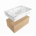 corian waschtisch set alan dlux 70 cm braun marmor glace ADX70was1lM0gla