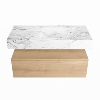 corian waschtisch set alan dlux 100 cm braun marmor glace ADX100was1lR1gla