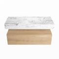corian waschtisch set alan dlux 110 cm braun marmor glace ADX110was1lR0gla