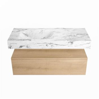 corian waschtisch set alan dlux 110 cm braun marmor glace ADX110was1ll1gla