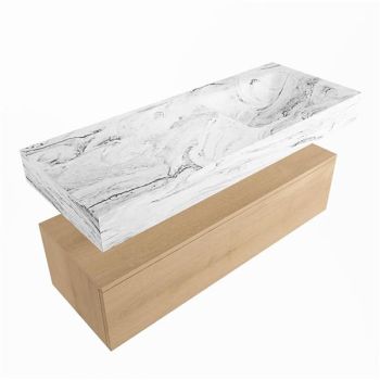 corian waschtisch set alan dlux 120 cm braun marmor glace ADX120was1lR0gla