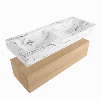 corian waschtisch set alan dlux 120 cm braun marmor glace ADX120was1lD0gla