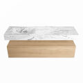 corian waschtisch set alan dlux 150 cm braun marmor glace ADX150was1ll0gla
