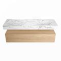 corian waschtisch set alan dlux 150 cm braun marmor glace ADX150was1lR1gla