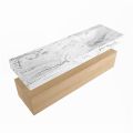 corian waschtisch set alan dlux 150 cm braun marmor glace ADX150was1lR1gla