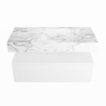 corian waschtisch set alan dlux 100 cm braun marmor glace ADX100Tal1lR0gla