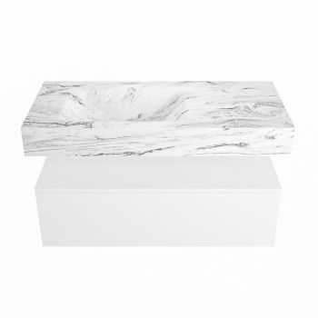 corian waschtisch set alan dlux 100 cm braun marmor glace ADX100Tal1ll1gla