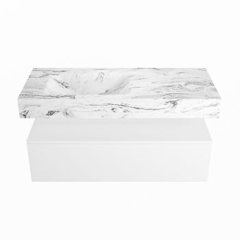 corian waschtisch set alan dlux 110 cm braun marmor glace ADX110Tal1ll0gla