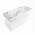 corian waschtisch set alan dlux 110 cm braun marmor glace ADX110Tal1ll1gla