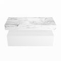 corian waschtisch set alan dlux 110 cm braun marmor glace ADX110Tal1lR1gla