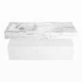 corian waschtisch set alan dlux 120 cm braun marmor glace ADX120Tal1ll0gla