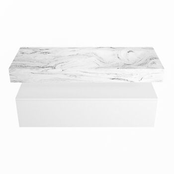 corian waschtisch set alan dlux 120 cm braun marmor glace ADX120Tal1lR0gla