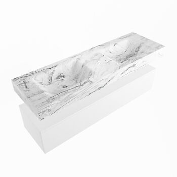 corian waschtisch set alan dlux 150 cm braun marmor glace ADX150Tal1lD0gla