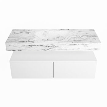 corian waschtisch set alan dlux 120 cm braun marmor glace ADX120Tal2lM0gla