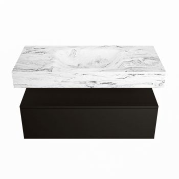 corian waschtisch set alan dlux 100 cm braun marmor glace ADX100Urb1lM0gla