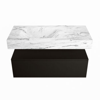 corian waschtisch set alan dlux 100 cm braun marmor glace ADX100Urb1ll0gla
