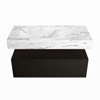 corian waschtisch set alan dlux 100 cm braun marmor glace ADX100Urb1ll1gla