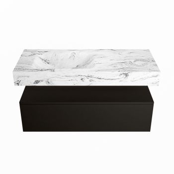 corian waschtisch set alan dlux 110 cm braun marmor glace ADX110Urb1ll0gla