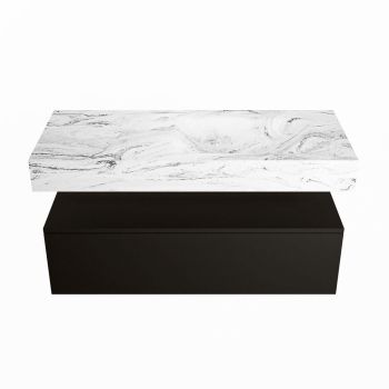 corian waschtisch set alan dlux 110 cm braun marmor glace ADX110Urb1lR0gla