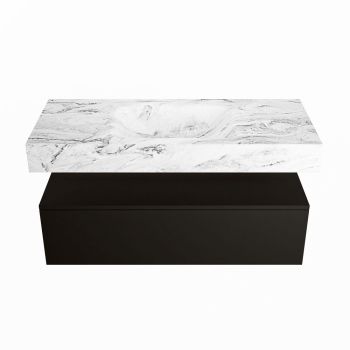 corian waschtisch set alan dlux 110 cm braun marmor glace ADX110Urb1lM1gla