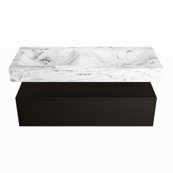 corian waschtisch set alan dlux 120 cm braun marmor glace ADX120Urb1lD0gla