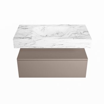 corian waschtisch set alan dlux 90 cm braun marmor glace ADX90Smo1lM0gla