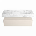 corian waschtisch set alan dlux 120 cm braun marmor glace ADX120lin1lR0gla