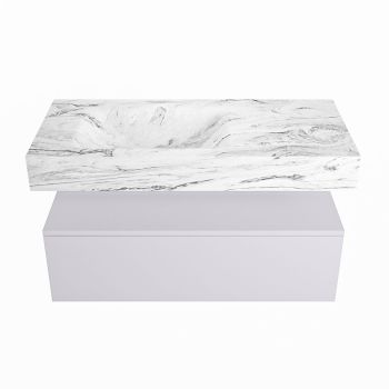 corian waschtisch set alan dlux 100 cm braun marmor glace ADX100cal1ll0gla