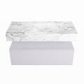 corian waschtisch set alan dlux 100 cm braun marmor glace ADX100cal1lR1gla