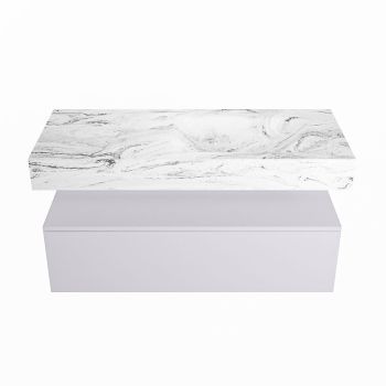 corian waschtisch set alan dlux 110 cm braun marmor glace ADX110cal1lR0gla