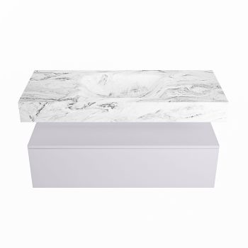 corian waschtisch set alan dlux 110 cm braun marmor glace ADX110cal1lM1gla