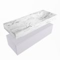 corian waschtisch set alan dlux 120 cm braun marmor glace ADX120cal1lR1gla