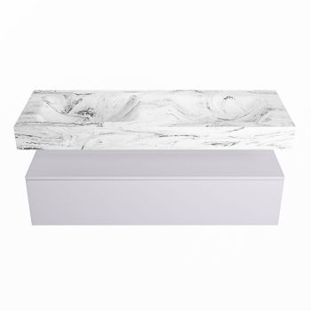 corian waschtisch set alan dlux 130 cm braun marmor glace ADX130cal1lD0gla