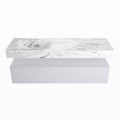 corian waschtisch set alan dlux 150 cm braun marmor glace ADX150cal1ll0gla